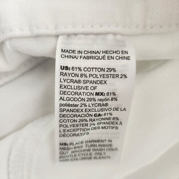 Chico's Beaded Pull-on Ankle Jegging, Chico's size 0, Like New - Picture 9 of 9